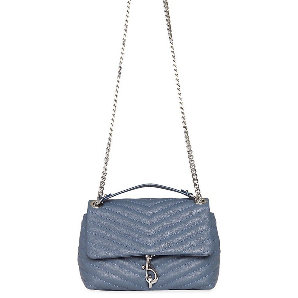 New Rebecca Minkoff Quilted Edie Crossbody Bag